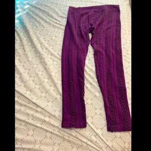 VIOLET PURPLE FULL LENGTH LEGGINGS 💜